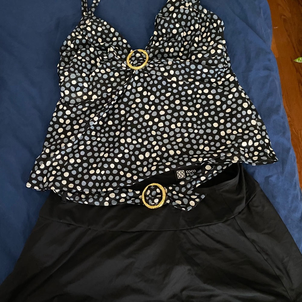 Two piece tankini bathing suit